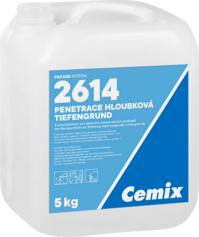 Penetrace hloubková Cemix 2614 5 kg