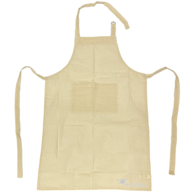 Zástěra s kapsou režná (60 × 90 cm)