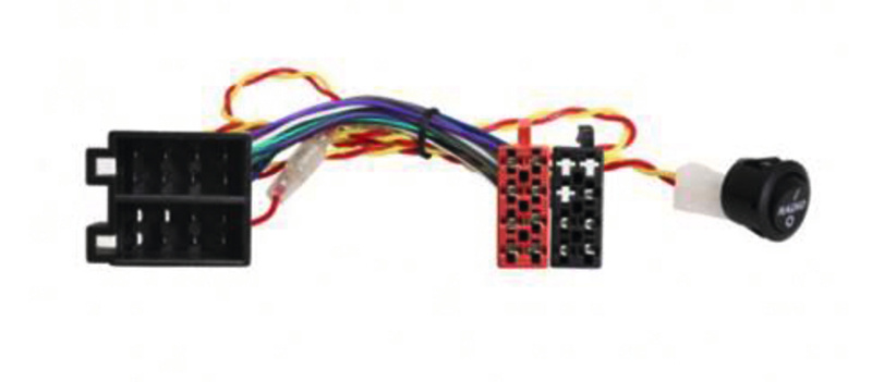 Adaptérový kabel ISO s rádiovým spínačem