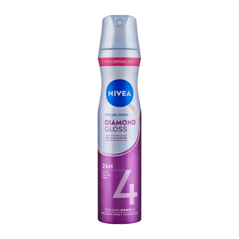 Nivea Diamond Gloss lak na vlasy 250 ml