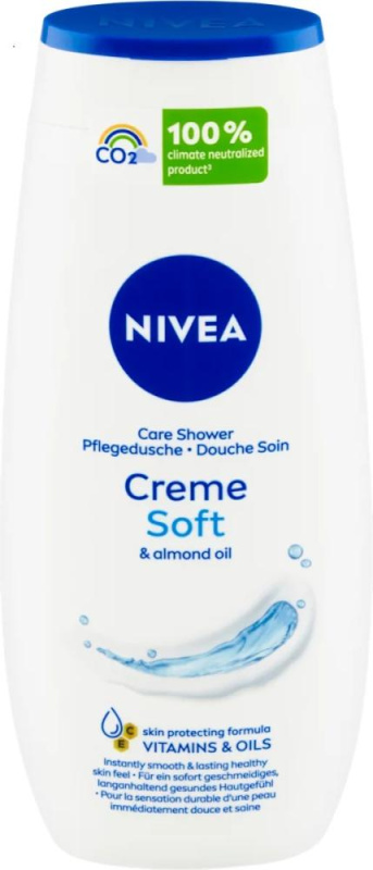 NIVEA Creme Soft Pečující sprchový gel 250 ml