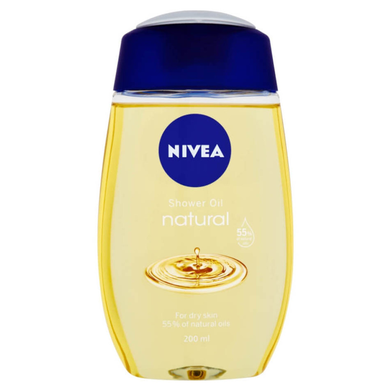 Nivea Natural pečující sprchový olej 200 ml