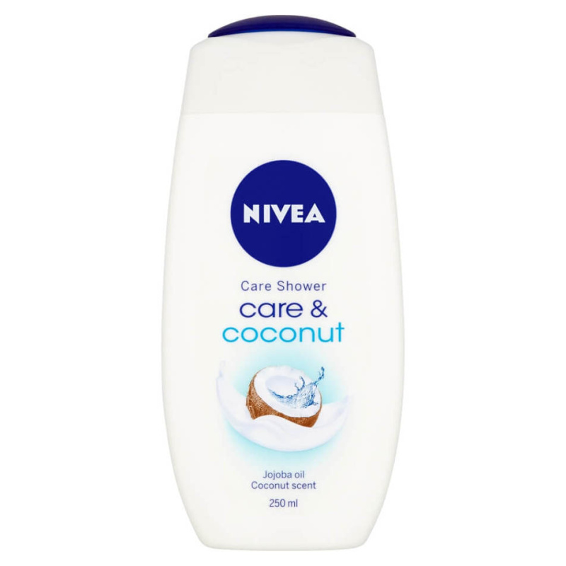 NIVEA Care & Coconut Pečující sprchový gel 250 ml