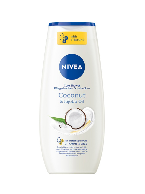 NIVEA Care & Coconut Pečující sprchový gel 250 ml