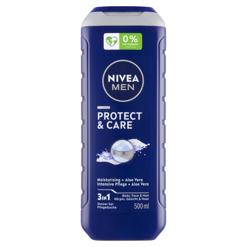 NIVEA MEN Protect & Care sprchový gel 500 ml