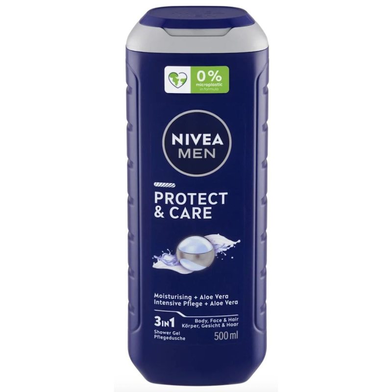 NIVEA MEN Protect & Care sprchový gel 500 ml