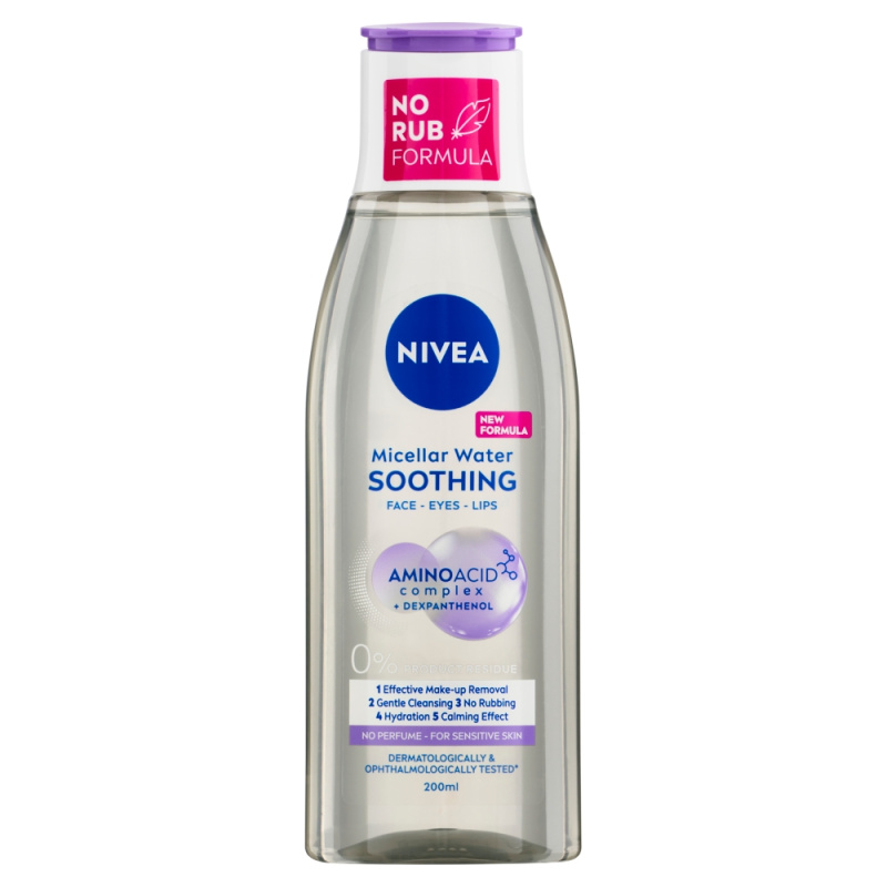 NIVEA Face micelární čisticí voda pro citlivou pleť 200 ml