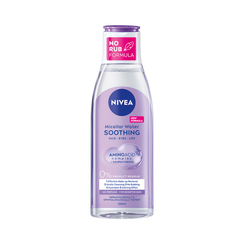 NIVEA Face micelární čisticí voda pro citlivou pleť 200 ml