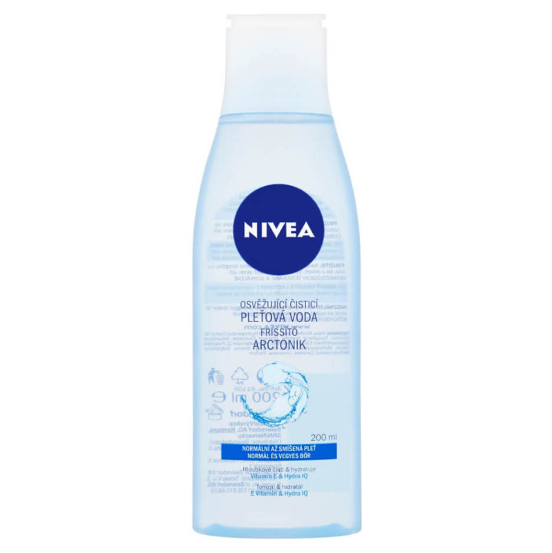 Nivea Face Cleansing čisticí pleťová voda pro normální až smíšenou pleť 200 ml