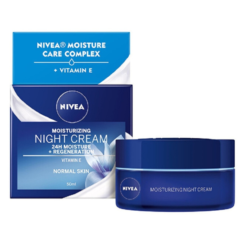 Nivea 24h Moisture regenerační noční krém 50 ml