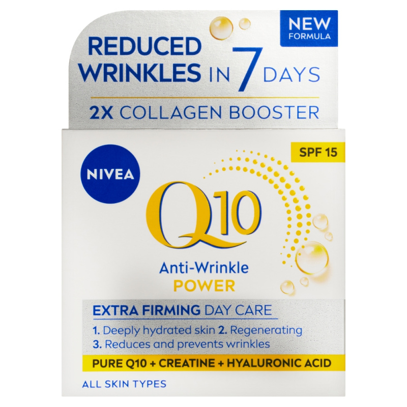 NIVEA Q10 Plus Krém proti vráskám Denní 50 ml