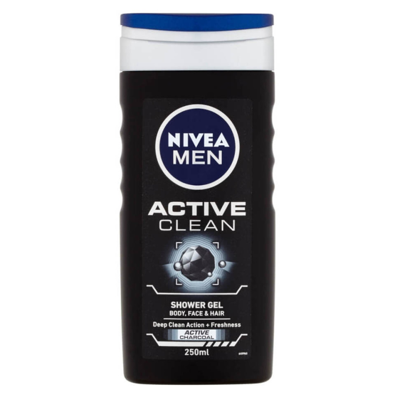 Nivea Men Active Clean sprchový gel pro muže 250 ml