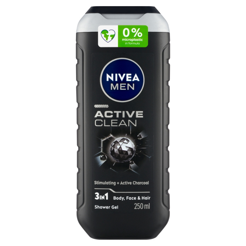 Nivea Men Active Clean sprchový gel pro muže 250 ml