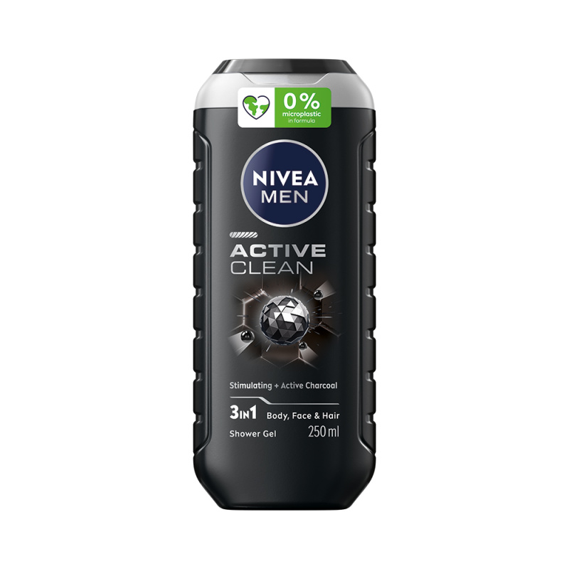 Nivea Men Active Clean sprchový gel pro muže 250 ml