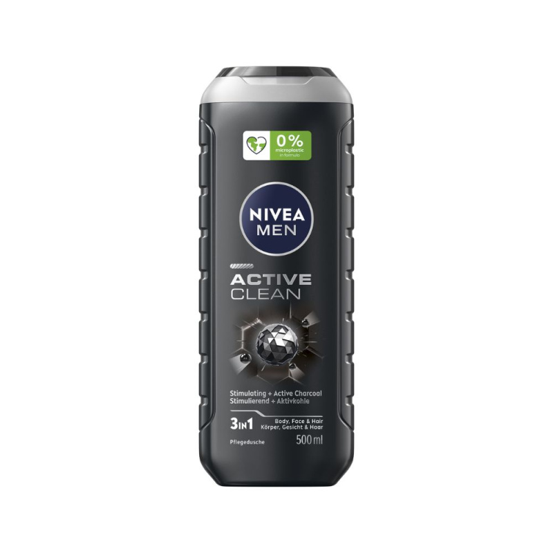 Nivea Men Active Clean sprchový gel pro muže 500 ml