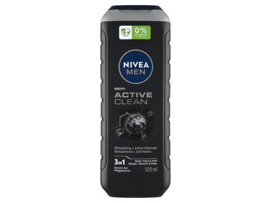 Nivea Men Active Clean sprchový gel pro muže 500 ml