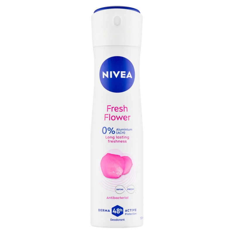 Nivea Fresh Flower deodorant ve spreji pro ženy 150 ml