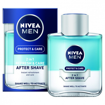 NIVEA MEN Protect & Care pečující voda po holení pro muže 100 ml