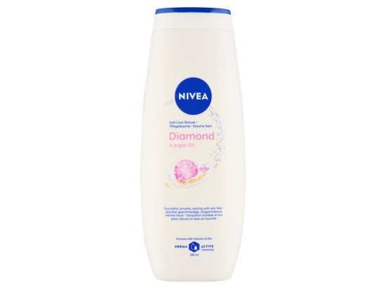 NIVEA Diamond & Argan Oil pečující sprchový gel 500 ml