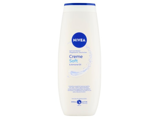NIVEA Creme Soft krémový sprchový gel maxi 500 ml