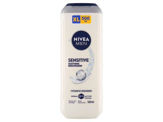 Nivea Men Sensitive sprchový gel pro muže 500 ml