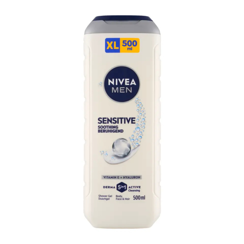Nivea Men Sensitive sprchový gel pro muže 500 ml