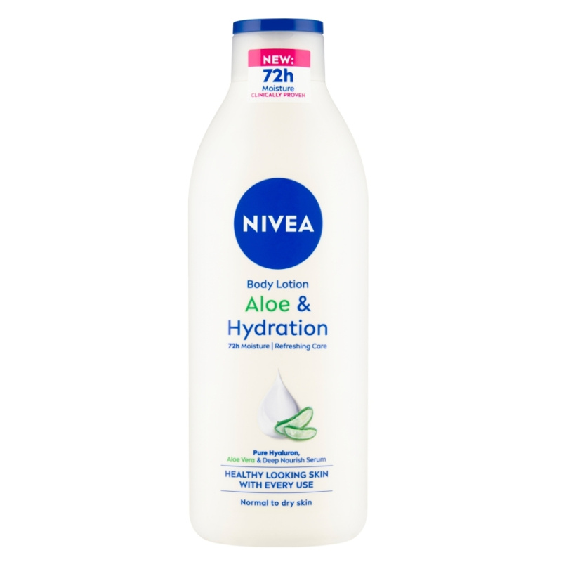 NIVEA Aloe & Hydration lehké tělové mléko 400 ml