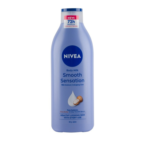 NIVEA Smooth Sensation hydratační tělové mléko pro suchou pokožku 400 ml