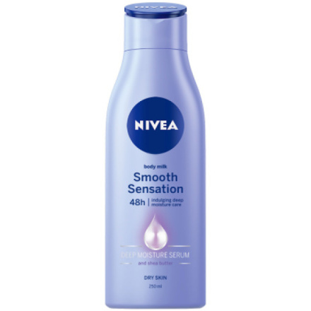 NIVEA Smooth Sensation hydratační tělové mléko pro suchou pokožku 400 ml
