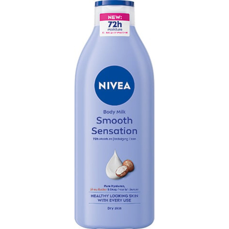 NIVEA Smooth Sensation hydratační tělové mléko pro suchou pokožku 400 ml
