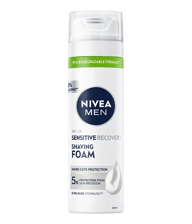 NIVEA MEN Sensitive gel na holení pro muže 200 ml