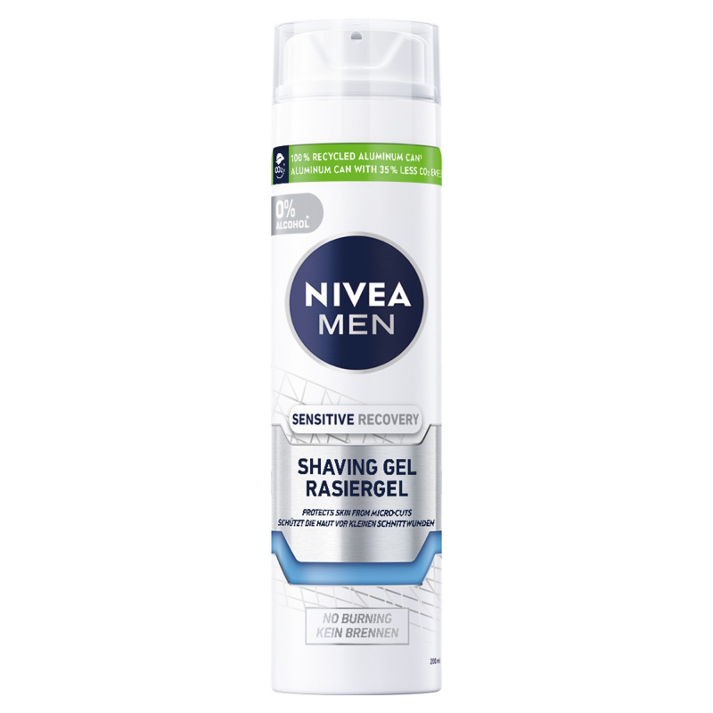 NIVEA MEN Sensitive gel na holení pro muže 200 ml