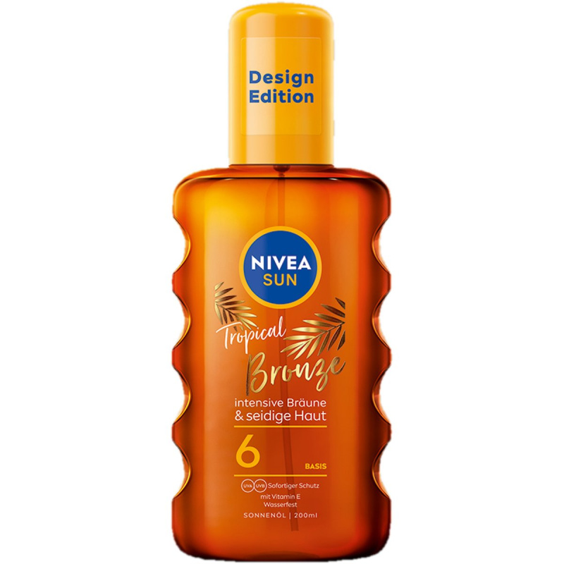 NIVEA SUN olej na opalování ve spreji s karotenem SPF 6 200 ml