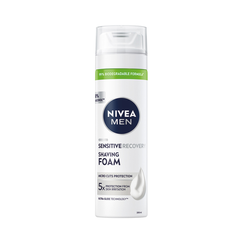 NIVEA MEN Sensitive pěna na holení pro muže 200 ml