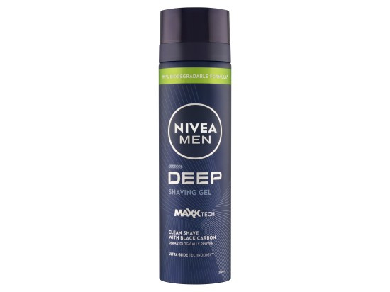 NIVEA MEN Deep gel na holení pro muže 200 ml