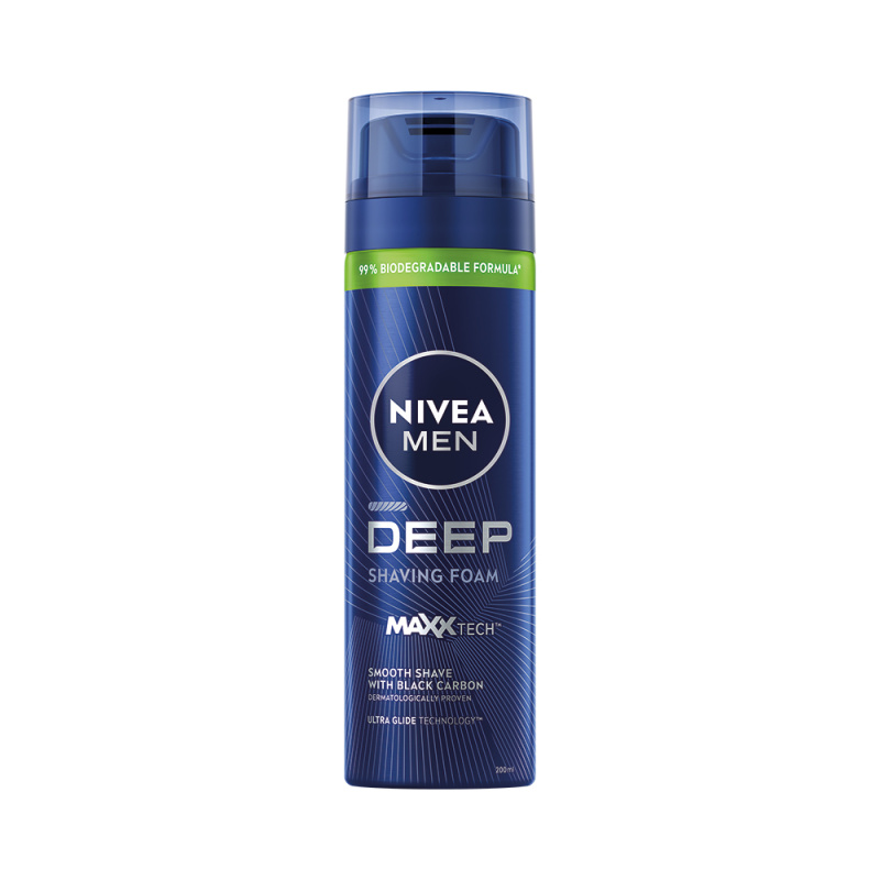 NIVEA MEN Deep pěna na holení pro muže 200 ml