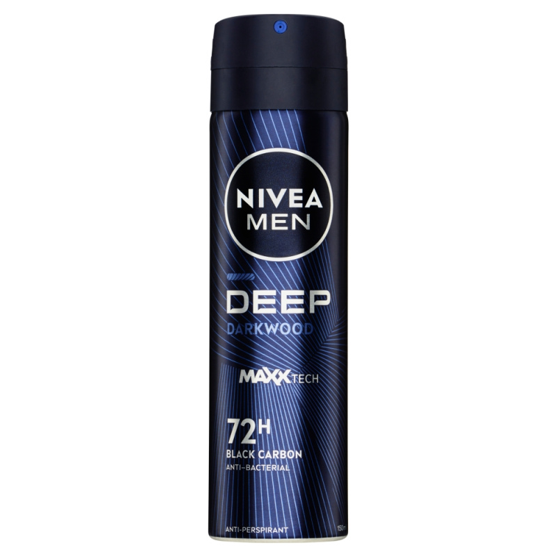 NIVEA MEN Deep antiperspirant ve spreji pro muže 150 ml