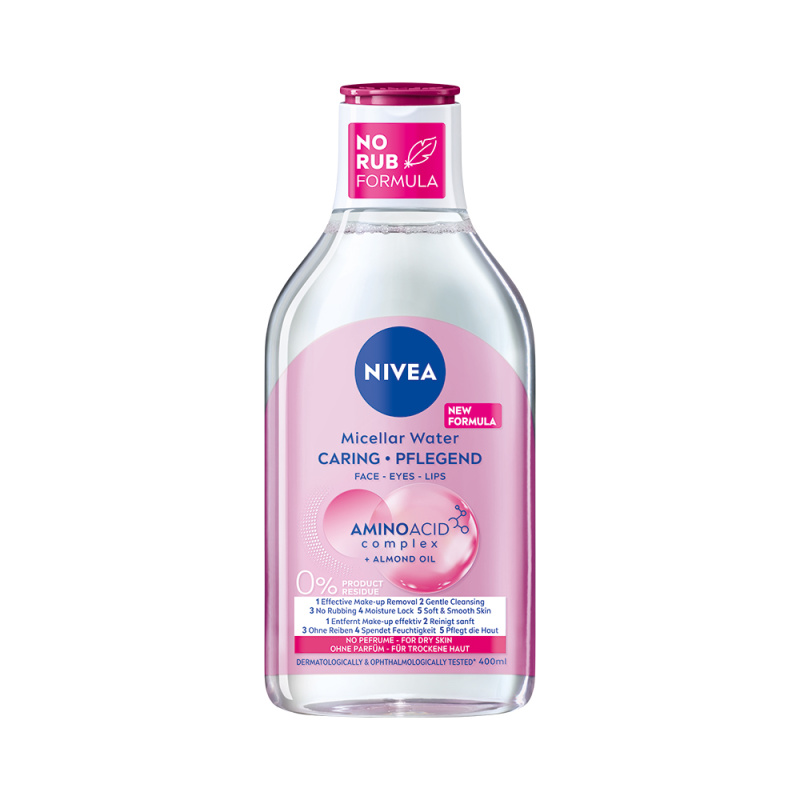 NIVEA Micellar Caring jemná micelární voda 400 ml