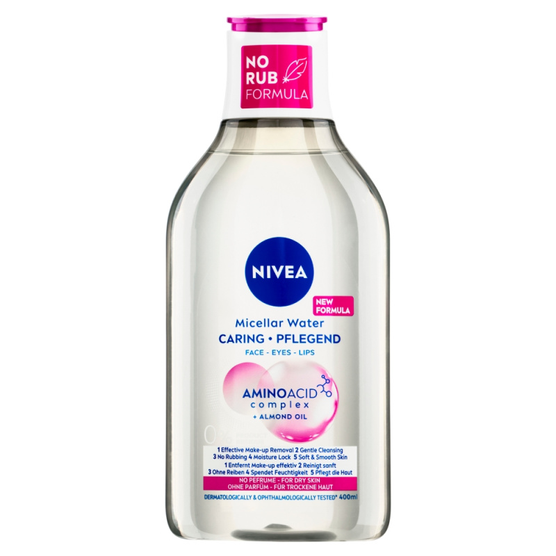 NIVEA Micellar Caring jemná micelární voda 400 ml