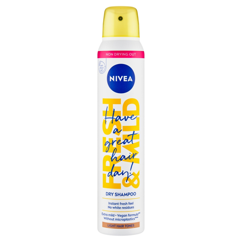NIVEA Fresh Revive suchý šampon pro blond vlasy 200 ml