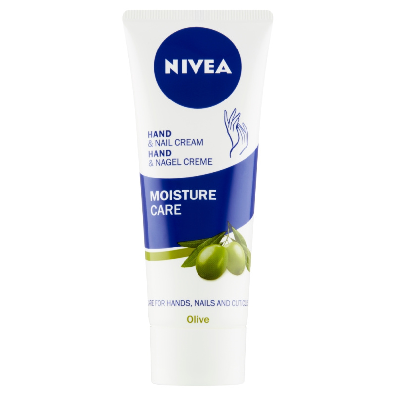 NIVEA Moisture Care Olive hydratační krém na ruce a nehty 75 ml