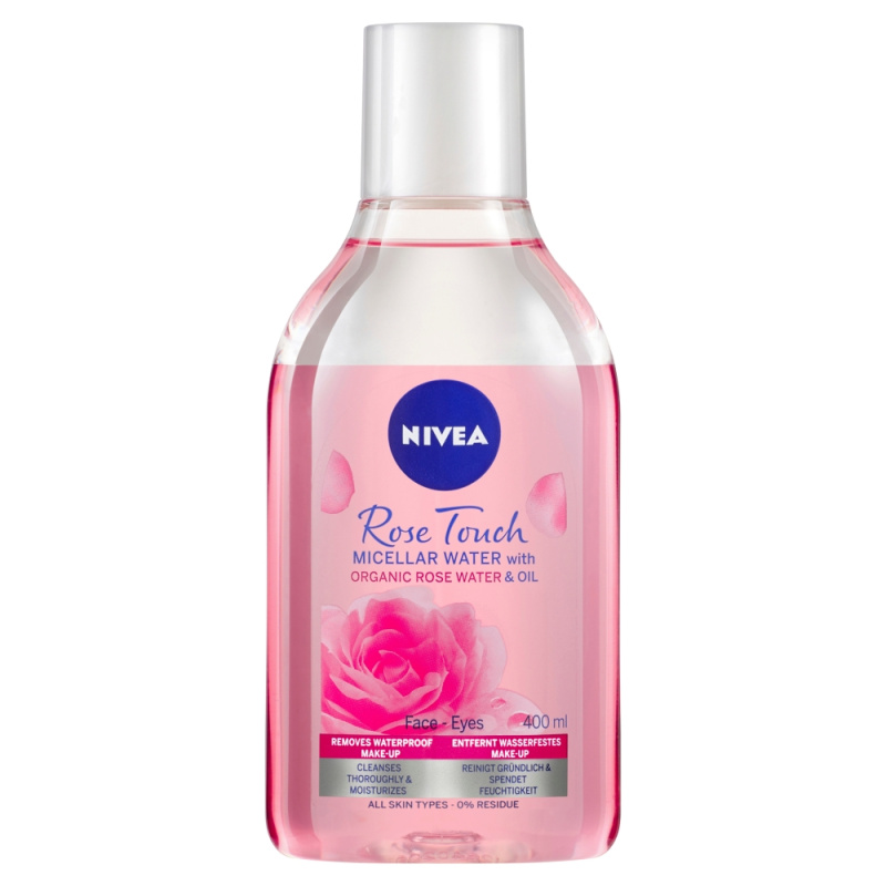 Nivea Rose Touch dvoufázová micelární voda 400 ml