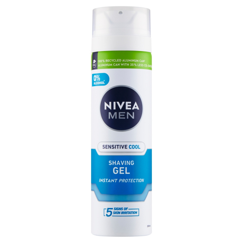 Nivea Men Sensitive gel na holení pro muže 200 ml