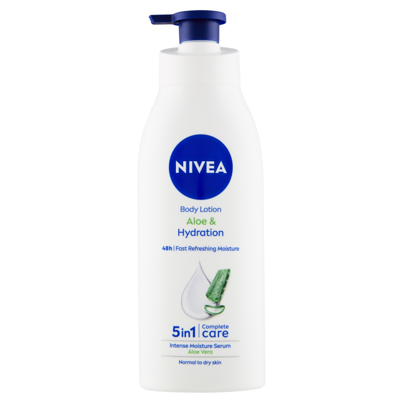 NIVEA Aloe & Hydration hydratační tělové mléko s aloe vera 625 ml