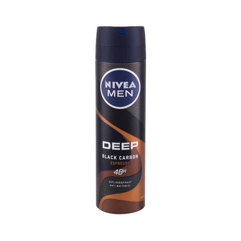 NIVEA MEN Deep antiperspirant ve spreji pro muže Espresso 150 ml