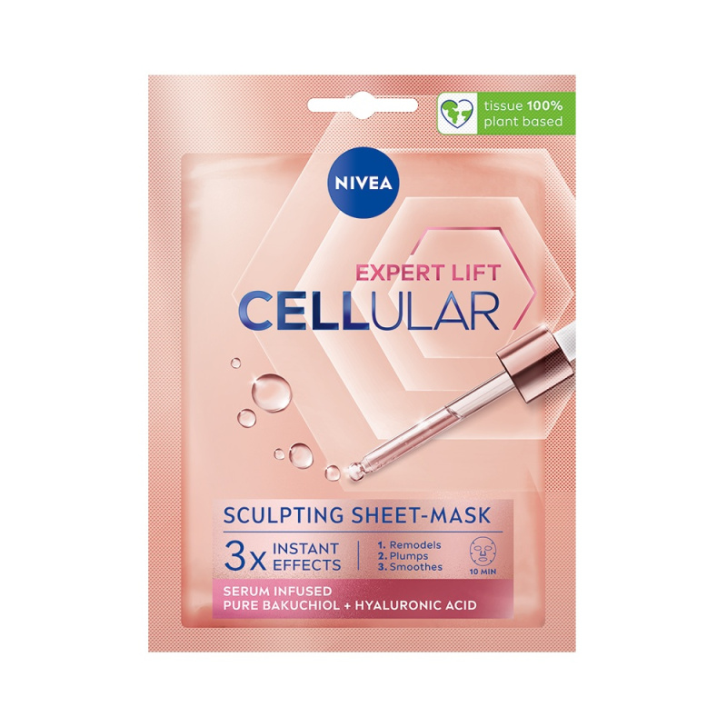 NIVEA Cellular Expert Lift plátýnková maska vyplňující vrásky 1 ks