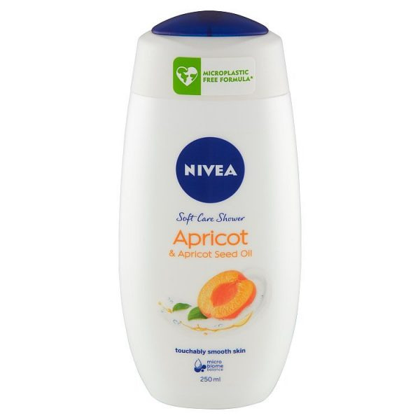 Nivea Apricot & Apricot Seed Oil pečující sprchový gel 250 ml