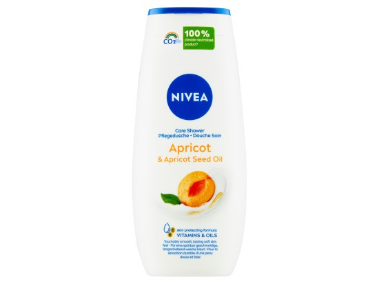 Nivea Apricot & Apricot Seed Oil pečující sprchový gel 250 ml