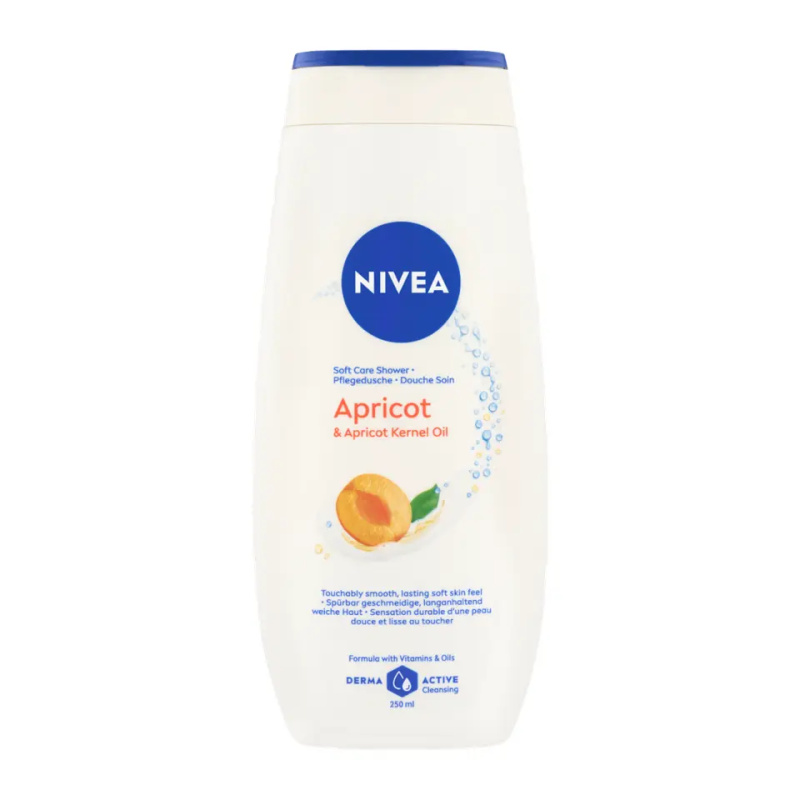 Nivea Apricot & Apricot Seed Oil pečující sprchový gel 250 ml