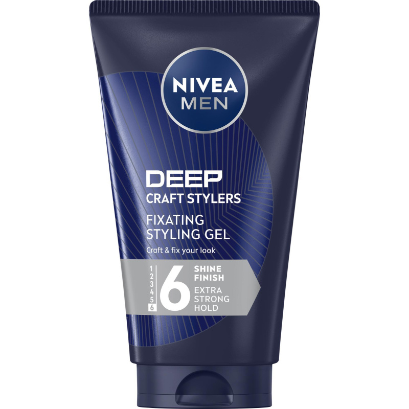 NIVEA MEN Craft Stylers stylingový gel pro hladké a lesklé vlasy 150 ml